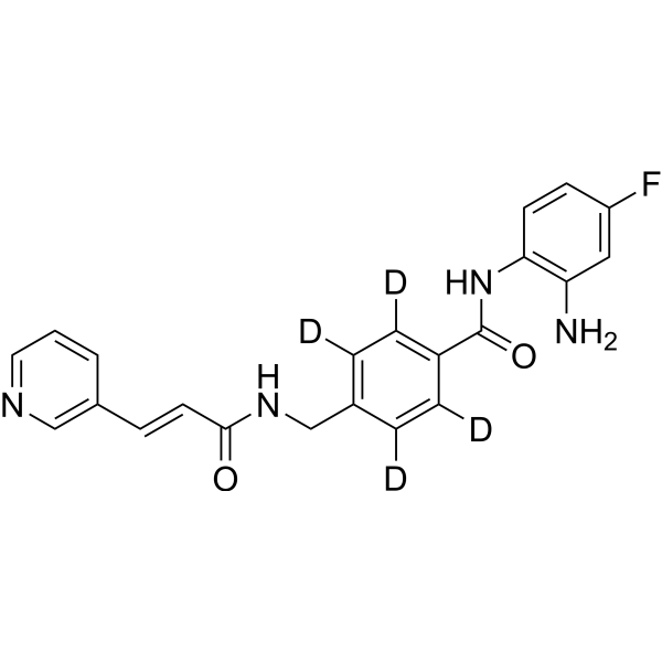 Tucidinostat-d4 (Chidamide-d4; HBI-8000-d4; CS 055-d4)